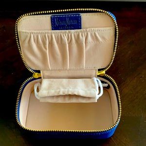 Travel leather jewelry box with FREE pouch